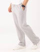 Men's R Logo Straight Leg Trackpant - Grey Marle