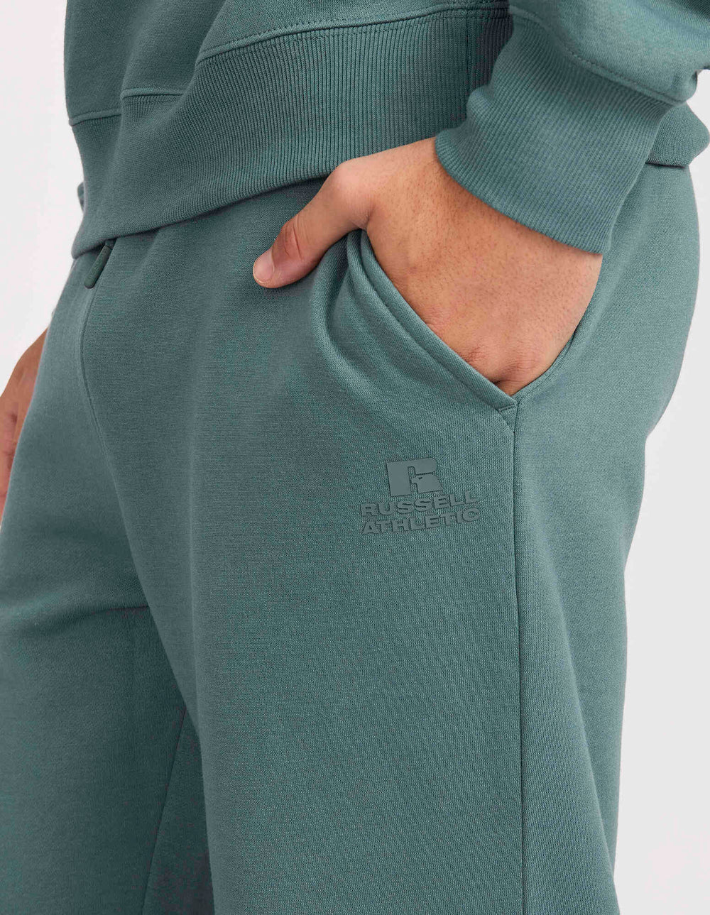 Brooklyn Men's Straight Leg Trackpant - Washed Teal