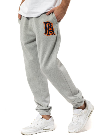 Russell Athletic Original Arch Track Pants In Grey Marle