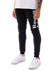 Men's Serif Athletic Track Pant - Black