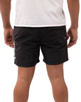 Men's Serif Athletic Shorts - Black