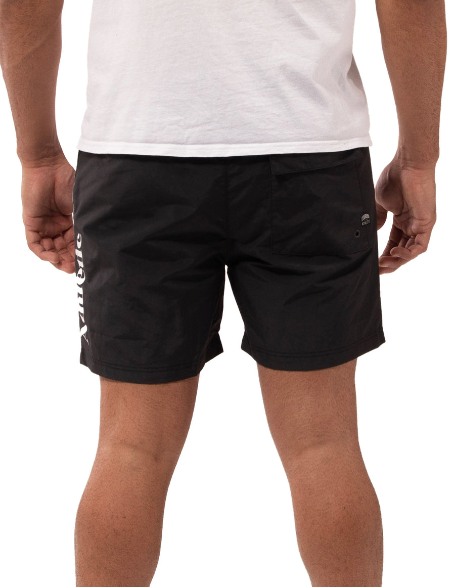 Men's Serif Athletic Shorts - Black