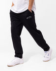 Men's Originals Big Arch Unbrushed Open Leg Track Pants - Black