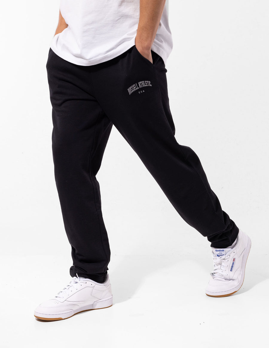 Men's Originals Big Arch Unbrushed Open Leg Track Pants - Black