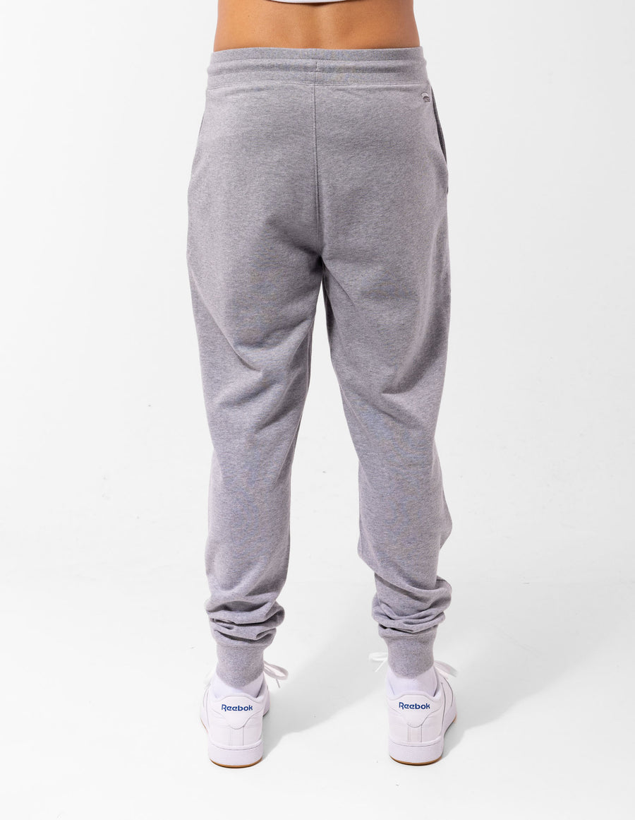 Men's Originals Big Arch Unbrushed Cuffed Track Pants - Grey Marle - Image #4