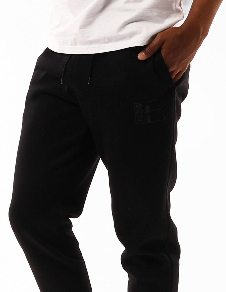 Men's Corp Inlay Logo Track Pants - Black - Image #5