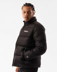 Men's Hampton Puffer Jacket in Black - Image 