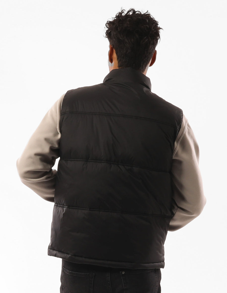 Men's Kennedy Puffer Vest - Black - Image #4