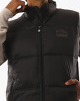 Men's Kennedy Puffer Vest - Black - Image 