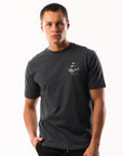 Russell Athletic Australia Men's Miller Eagle Tee - Charcoal True Since 1902