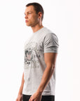 Russell Athletic Australia Men's Eagle Shield Slouch Tee - Grey Marle True Since 1902