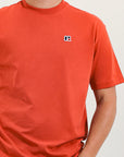 R Logo Oversize Men's Tee - Chilli