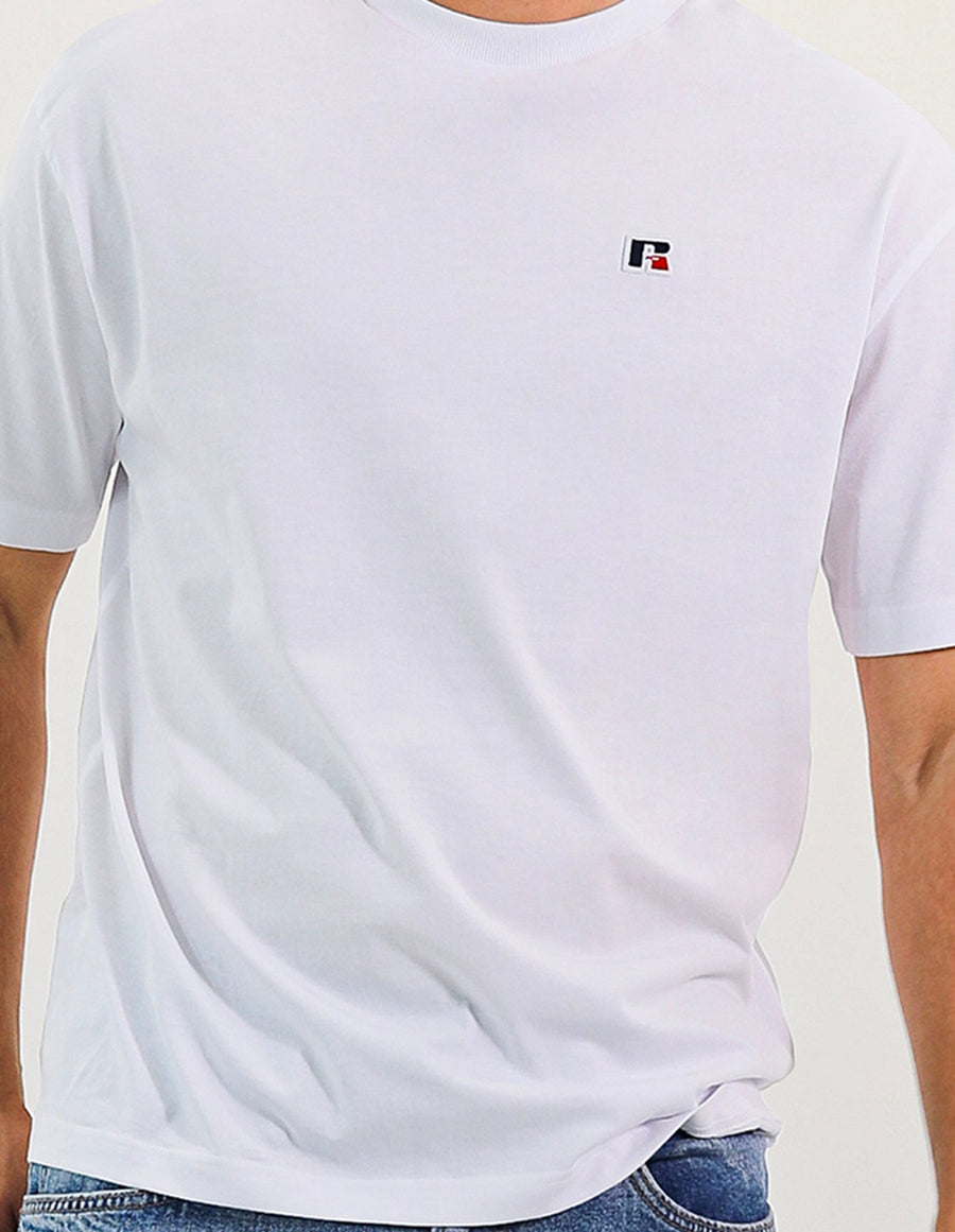 R Logo Oversize Men's Tee - White