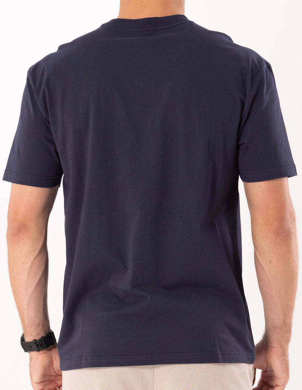 Russell Athletic Australia Mens R Logo Oversize Tee - Michigan Navy True Since 1902