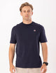 Mens R Logo Oversize Tee - Michigan Navy