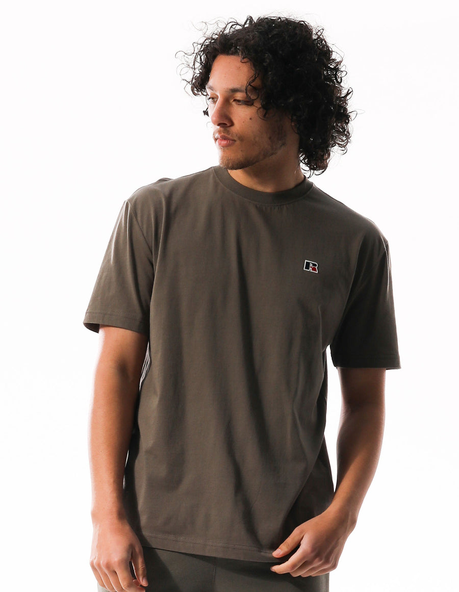 Men's R Logo Slouch Tee - Kalamata - Image #1