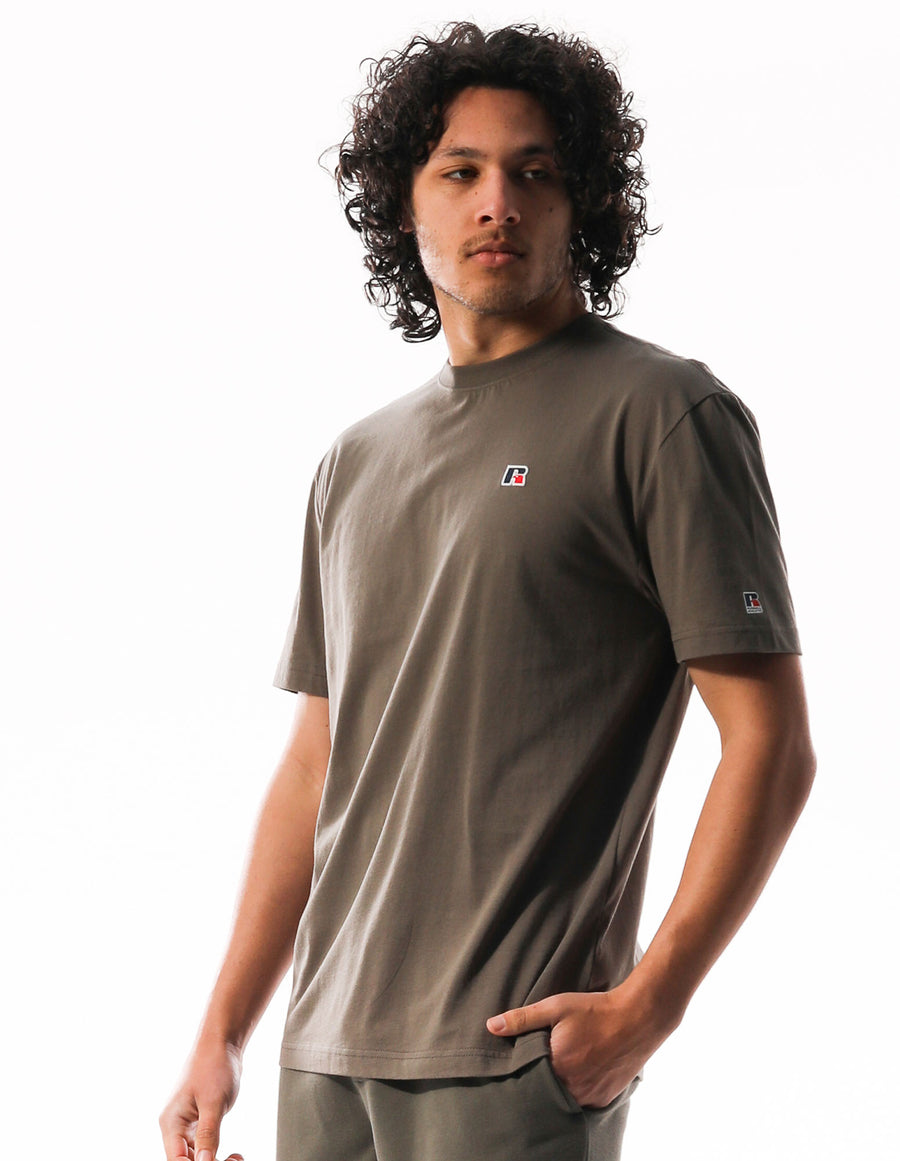 Men's R Logo Slouch Tee - Kalamata - Image #3