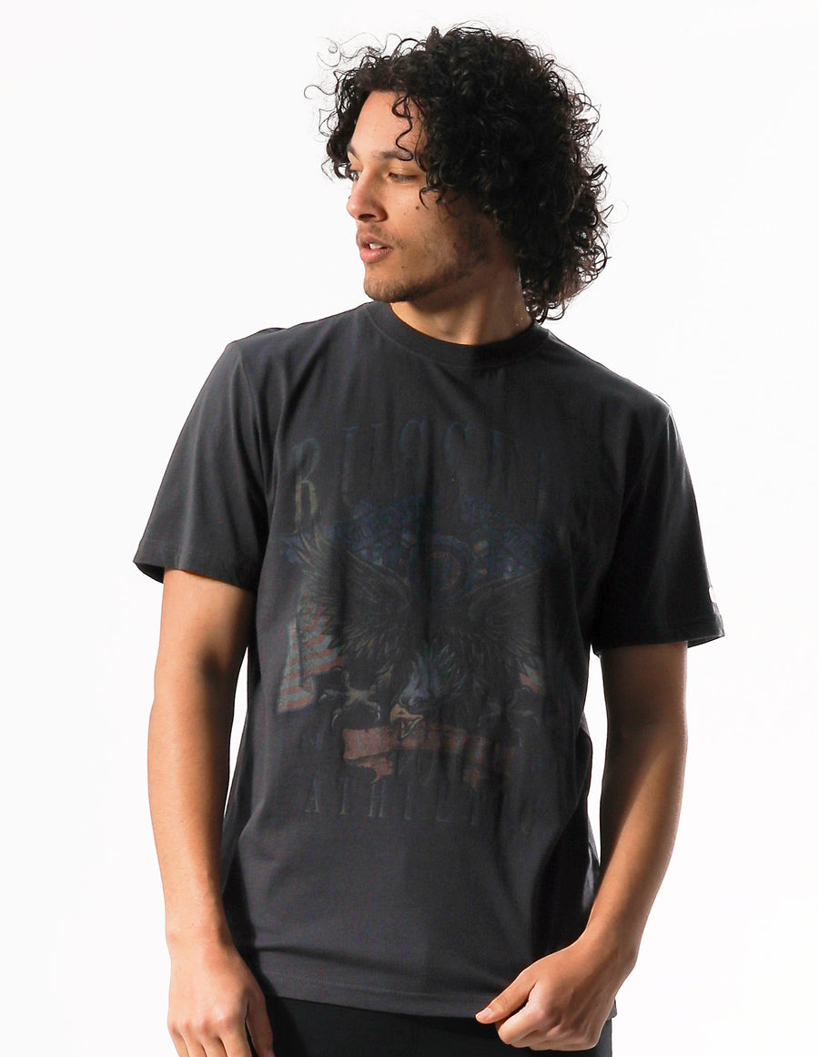 Men's Screaming Eagle Slouch Tee - Charcoal