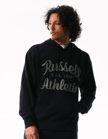 Men's Baseball Arch Hoodie - Charcoal - Image #1