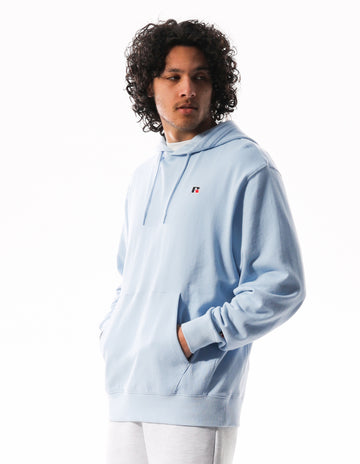 Men's R Logo Hoodie - Placid Blue - Image #1