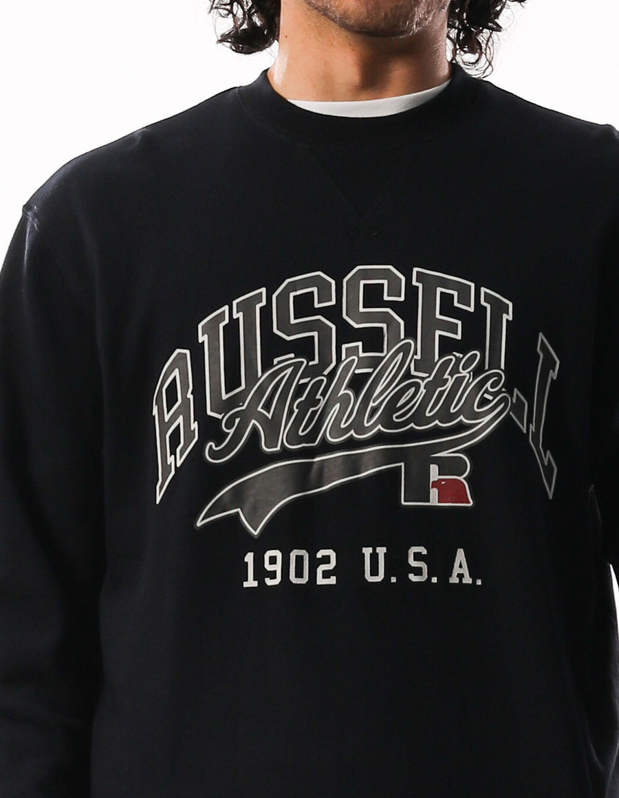 Russell Athletic Australia Men's Arch Sport Crew - Charcoal True Since 1902