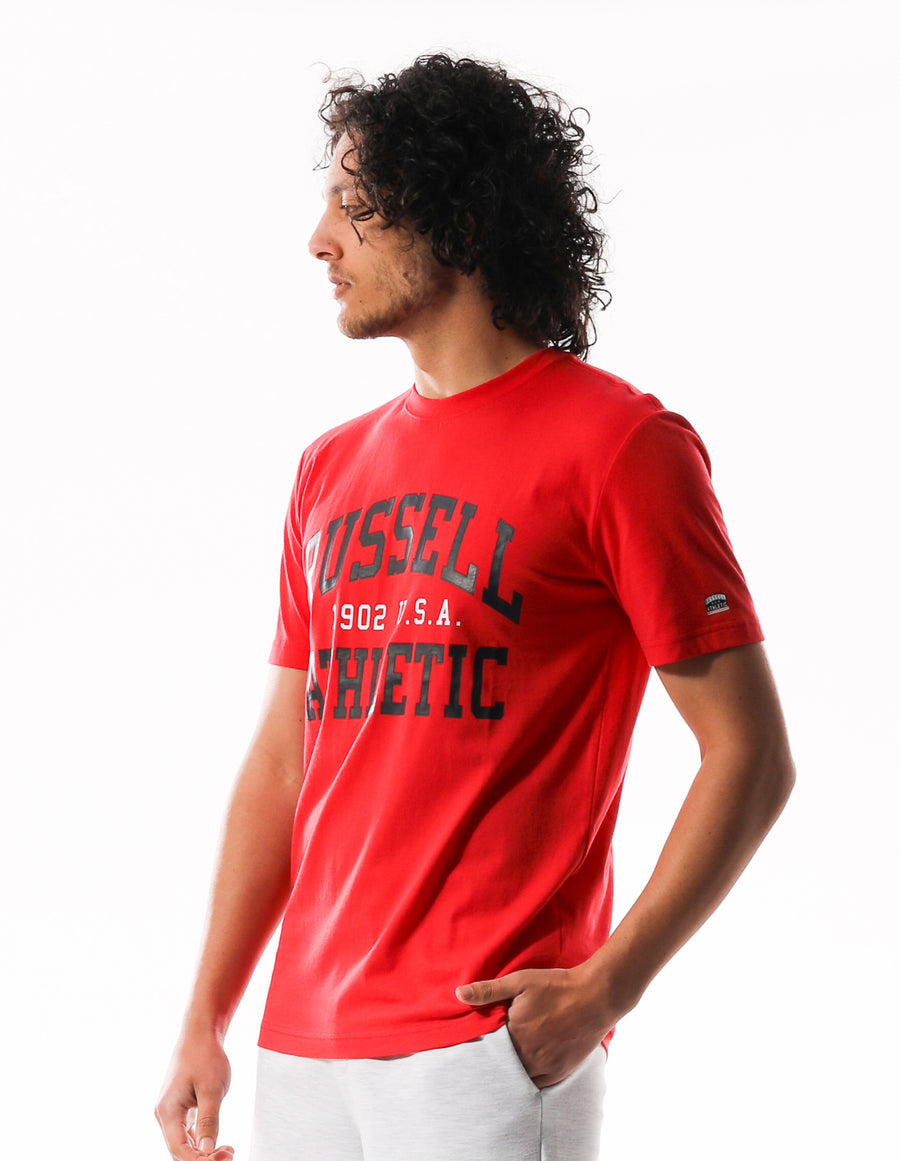 Men's Big Arch Tee - Red - Image #3