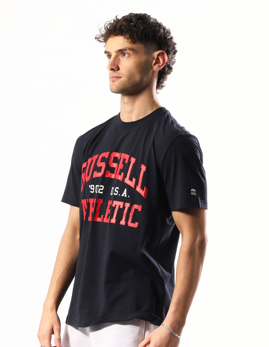 Russell Athletic Australia Men's Big Arch Tee - Ink True Since 1902