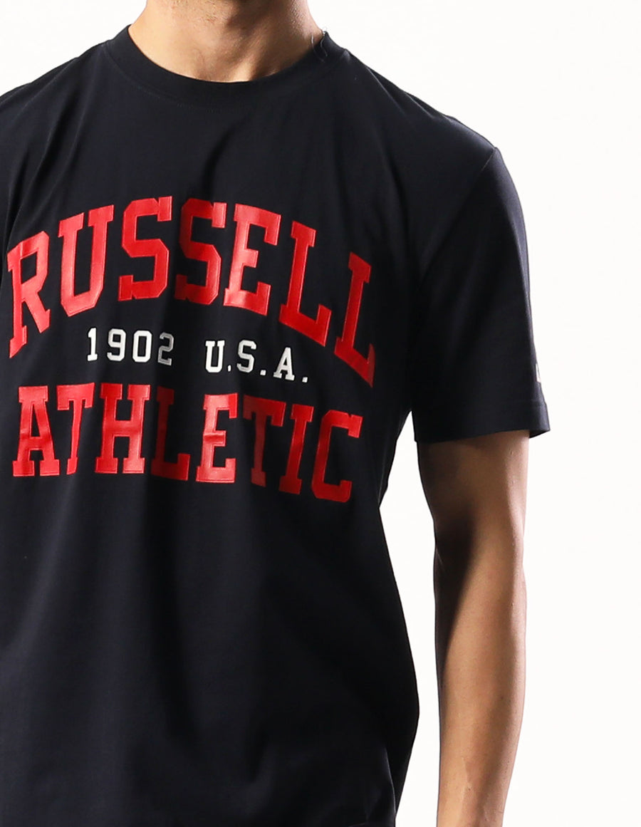 Russell Athletic Australia Men's Big Arch Tee - Ink True Since 1902