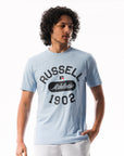 Men's 1902 Flock Tee - Placid Blue - Image 