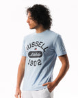 Men's 1902 Flock Tee - Placid Blue - Image 