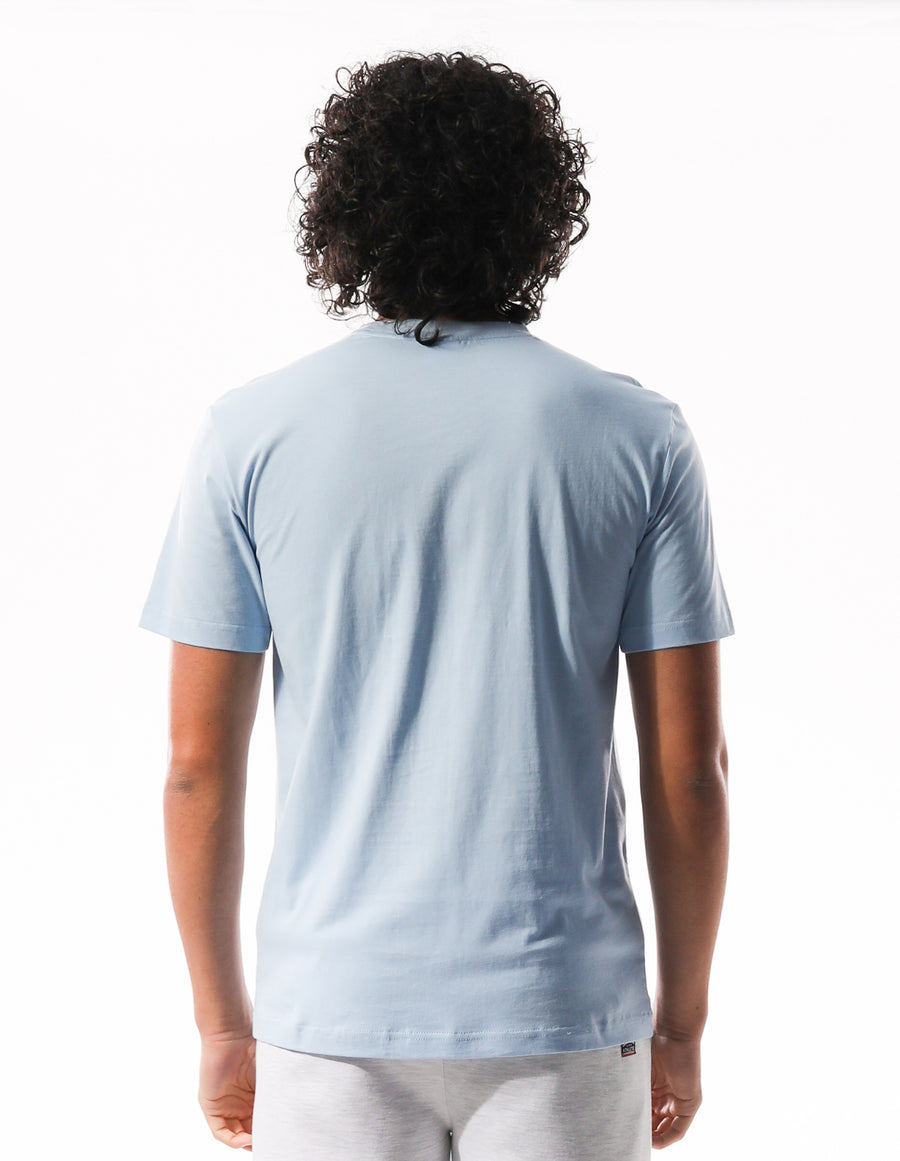 Men's 1902 Flock Tee - Placid Blue - Image #4