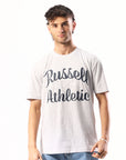 Men's Baseball Arch Tee - Light Grey Marle - Image 1