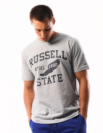 Men's State 1902 Tee - Grey Marle