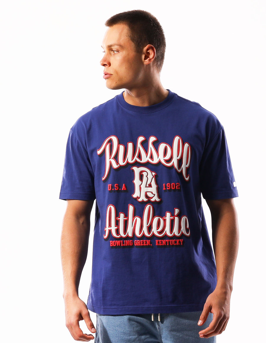 Men's Fenway Oversize Tee - Deep Ultramarine