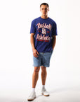 Men's Fenway Oversize Tee - Deep Ultramarine