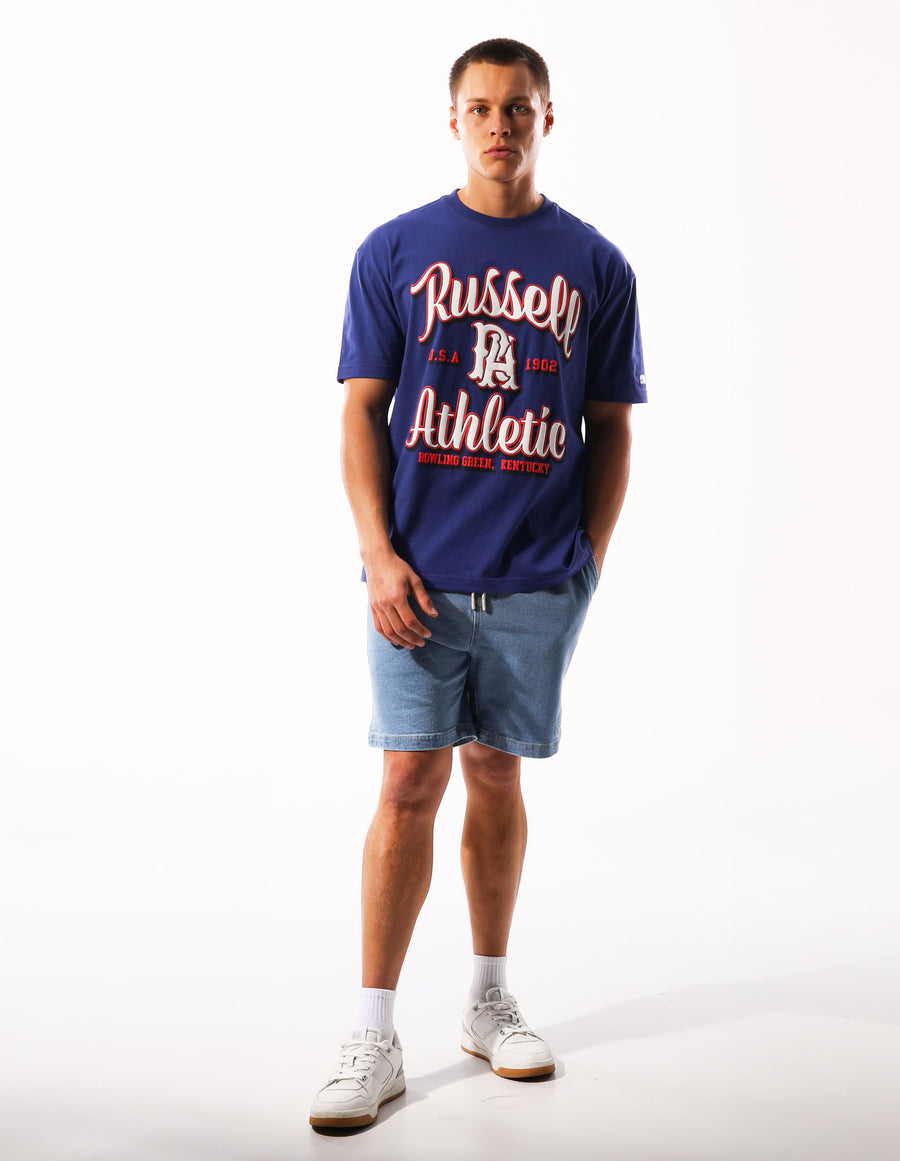 Men's Fenway Oversize Tee - Deep Ultramarine