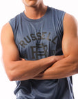 Men's Active Muscle Tee - Seal Marle