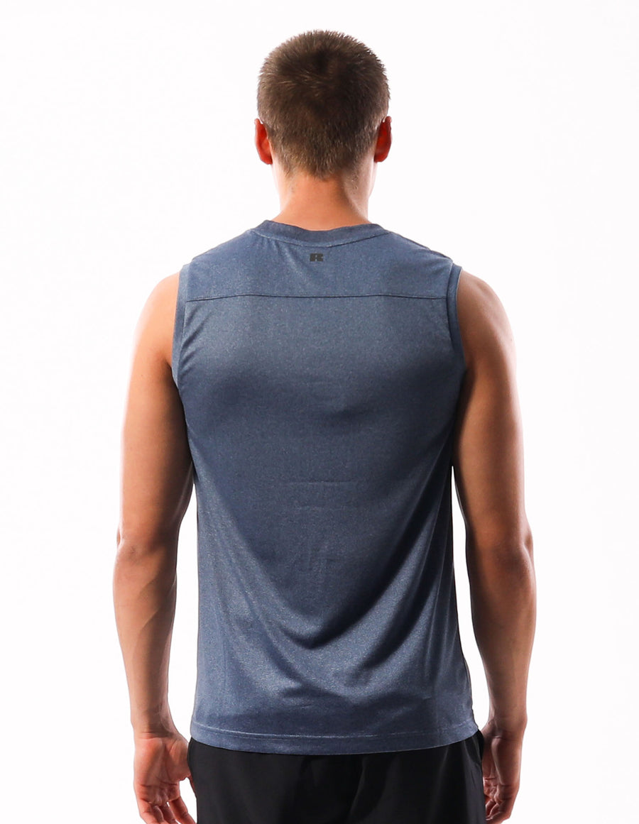 Men's Active Muscle Tee - Seal Marle