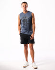 Men's Active Muscle Tee - Seal Marle