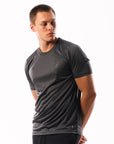 Men's Active Tee - Black Marle