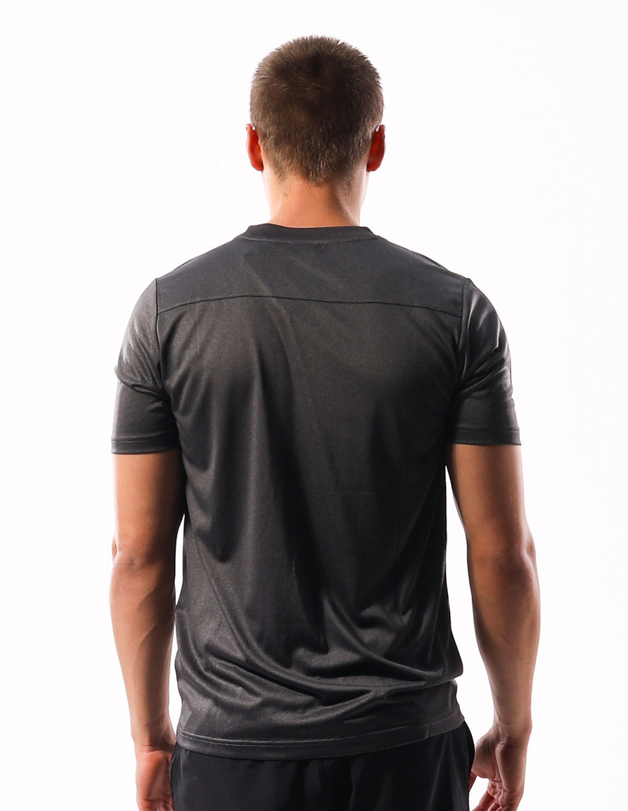 Men's Active Tee - Black Marle