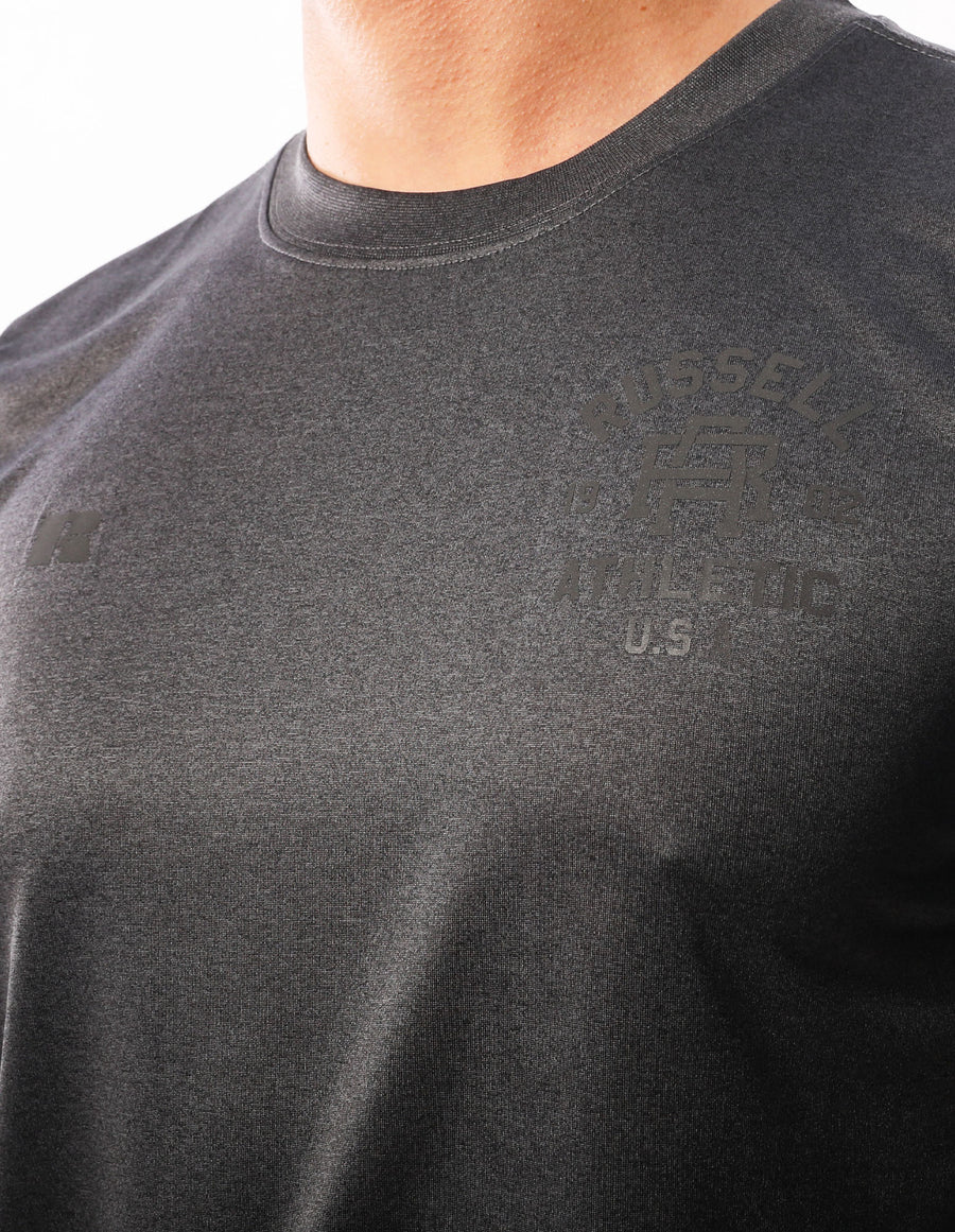 Men's Active Tee - Black Marle