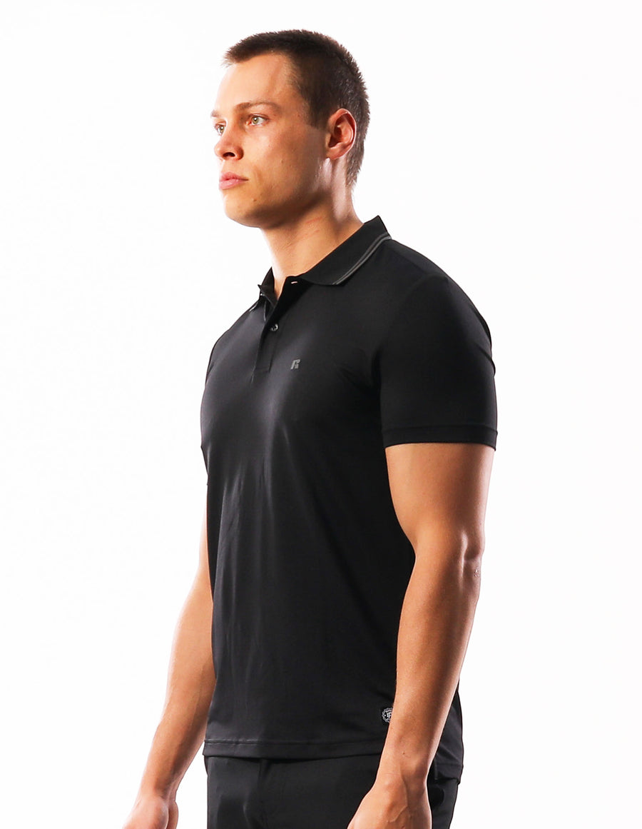 Men's Active Polo - Black