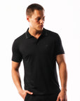 Men's Active Polo - Black