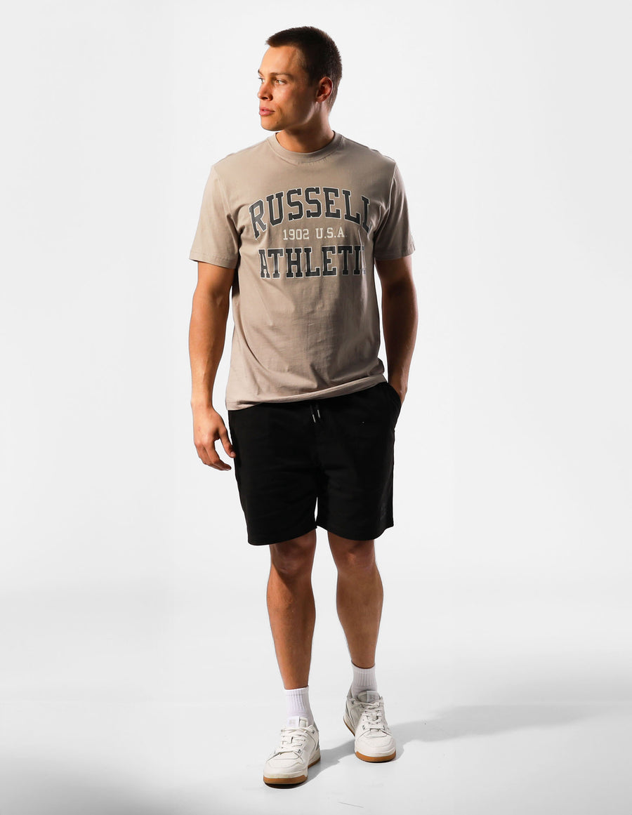 Russell Athletic Australia Men's Big Arch Stack Tee - Tannin True Since 1902