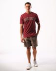 Russell Athletic Australia Men's Pasadena Tee - Burnt Russet True Since 1902