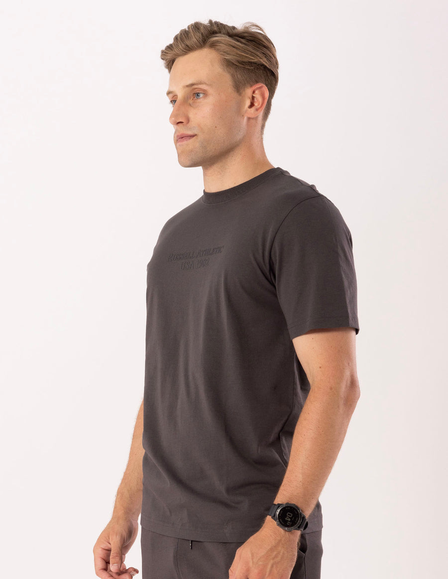 Men's USA 1902 Tee - Dark Grey - Image 3