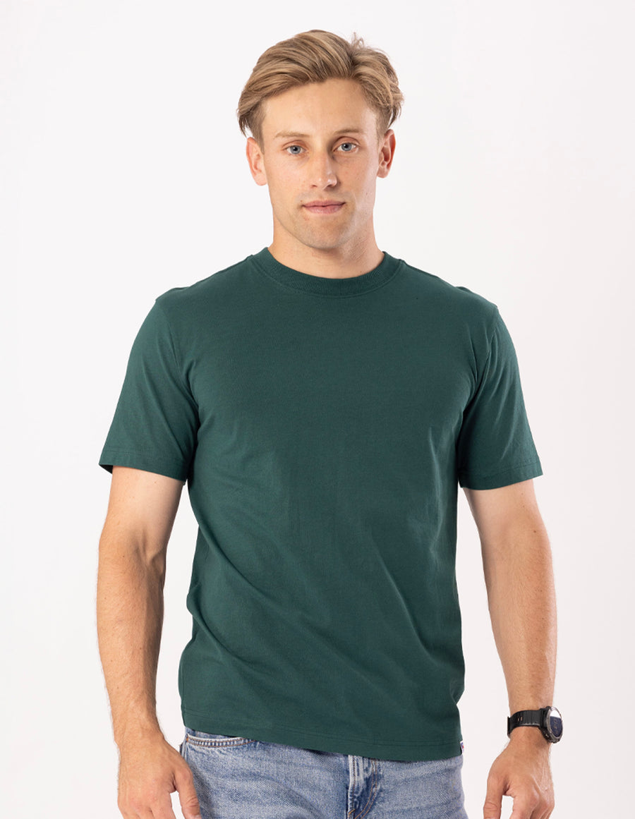 Men's Russell Blank Tee - Celtic Green - Image 1