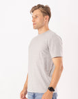 Men's Russell Blank Tee - Grey Marle - Image 3