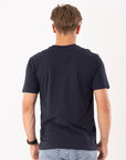 Men's Russell Blank Tee - Michigan Navy - Image 3